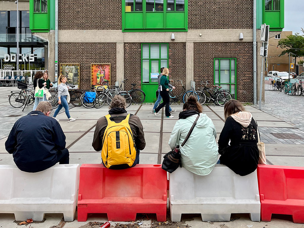 Samen Theater Walhalla tekenenen bij I draw Rotterdam Katendrecht